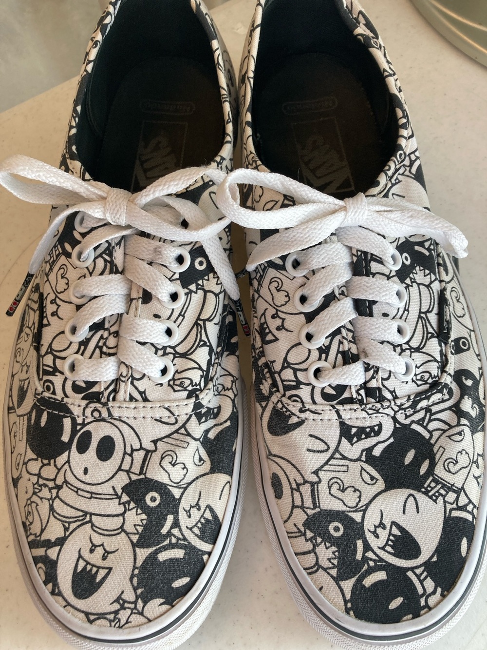 Vans x Super Mario “Game Over” Nintendo Villians Lace Ups